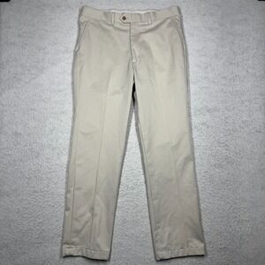 Polo Ralph Lauren Khaki Classic Chino Pants Casual Men's 34x32